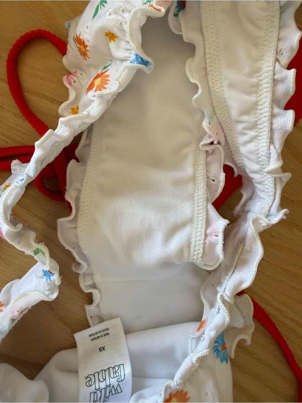 Floral Ruffle Bikini - Picture 7 of 8